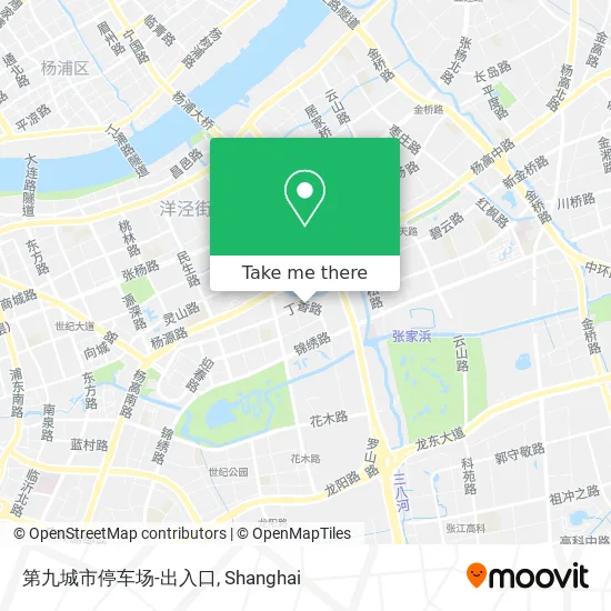 第九城市停车场-出入口 map