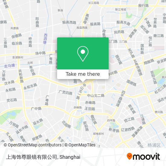 上海饰尊眼镜有限公司 map