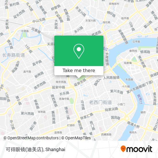 可得眼镜(迪美店) map