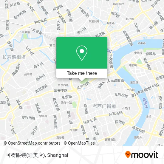 可得眼镜(迪美店) map