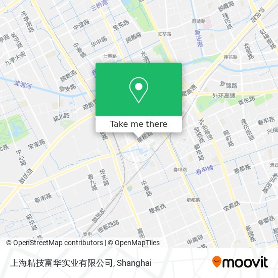 上海精技富华实业有限公司 map