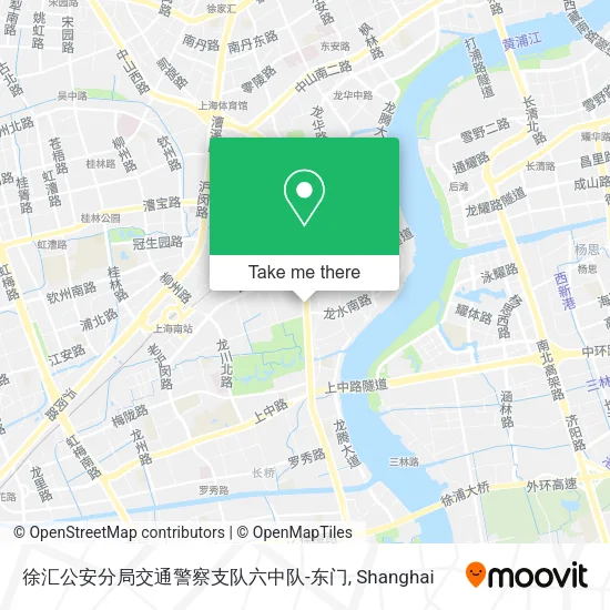 徐汇公安分局交通警察支队六中队-东门 map