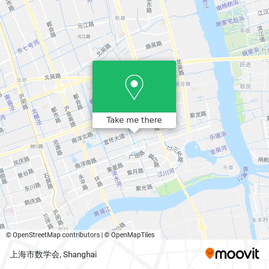 上海市数学会 map