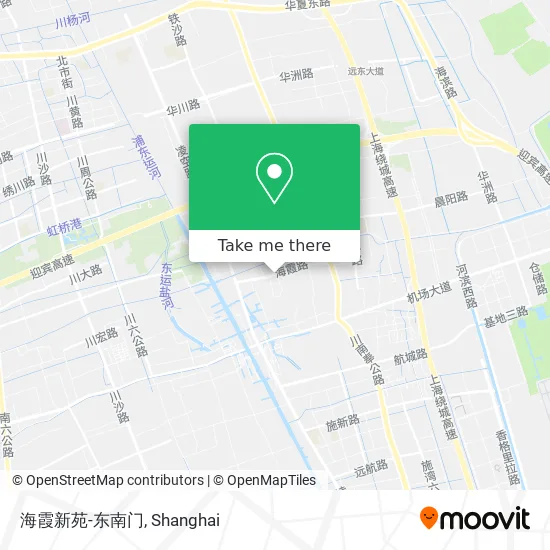 海霞新苑-东南门 map