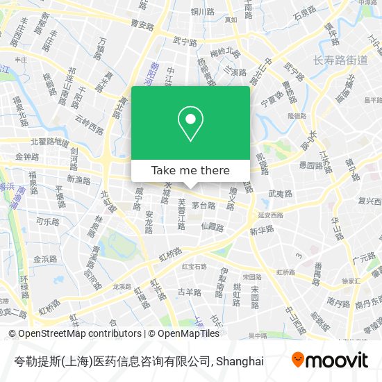 夸勒提斯(上海)医药信息咨询有限公司 map