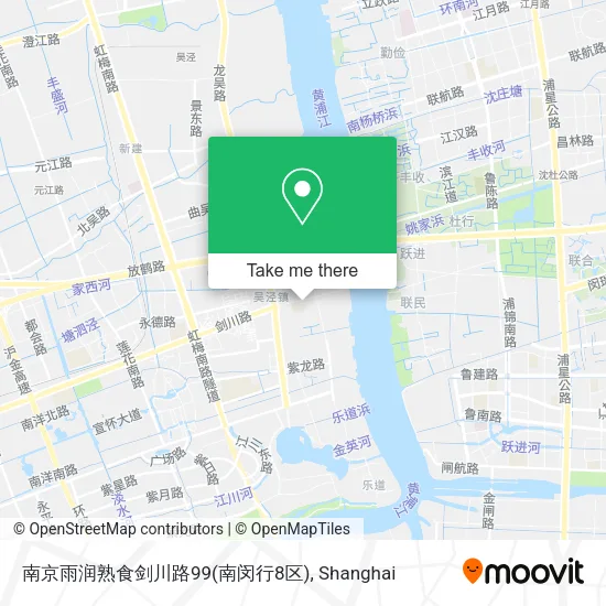 南京雨润熟食剑川路99(南闵行8区) map