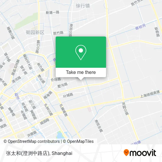张太和(澄浏中路店) map