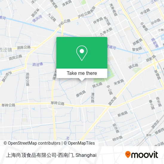 上海尚顶食品有限公司-西南门 map