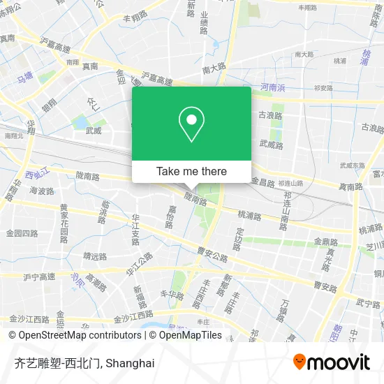 齐艺雕塑-西北门 map