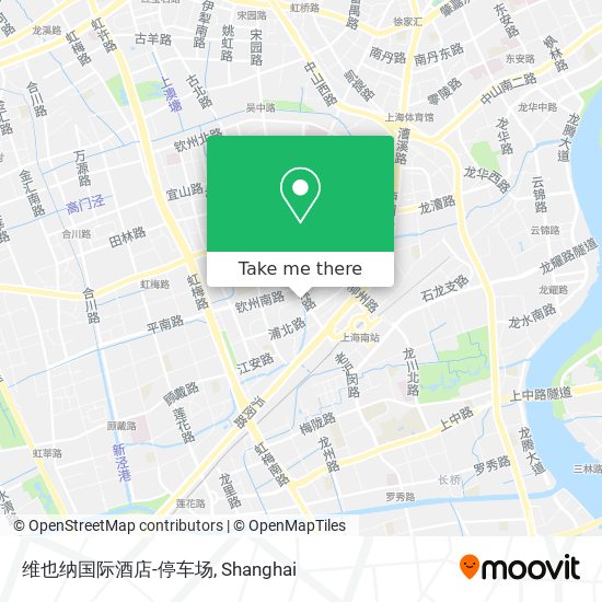 维也纳国际酒店-停车场 map