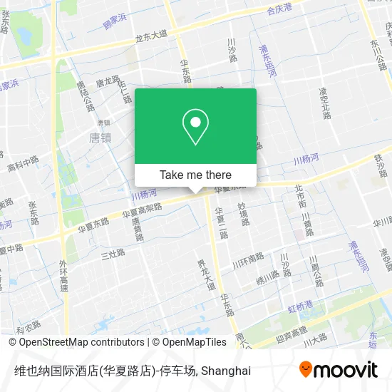 维也纳国际酒店(华夏路店)-停车场 map
