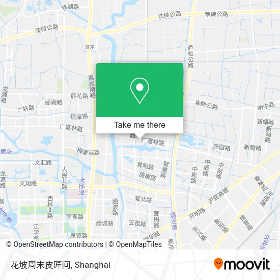 花坡周末皮匠间 map