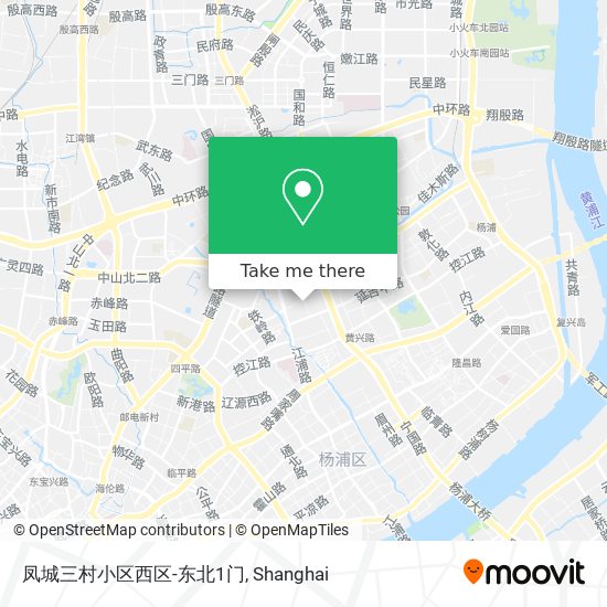 凤城三村小区西区-东北1门 map