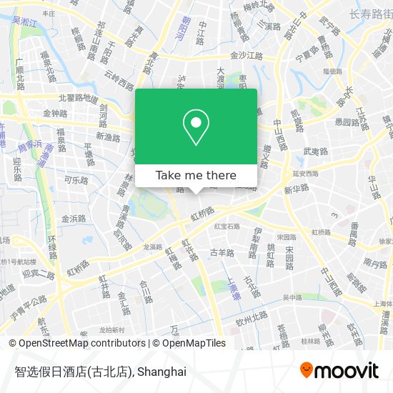 智选假日酒店(古北店) map