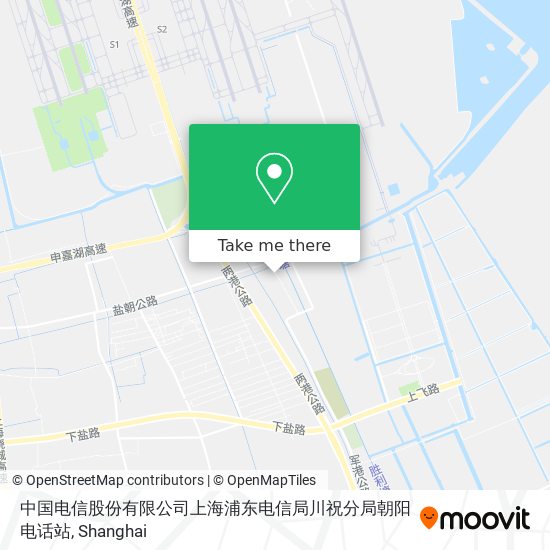 中国电信股份有限公司上海浦东电信局川祝分局朝阳电话站 map