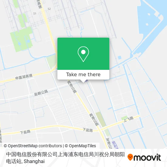 中国电信股份有限公司上海浦东电信局川祝分局朝阳电话站 map