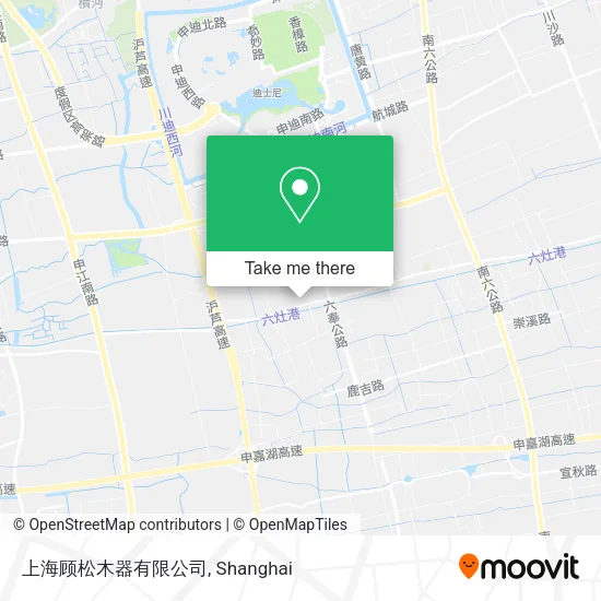 上海顾松木器有限公司 map