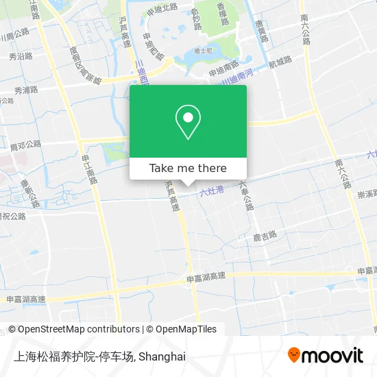 上海松福养护院-停车场 map