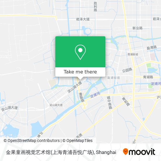 金果童画视觉艺术馆(上海青浦吾悦广场) map