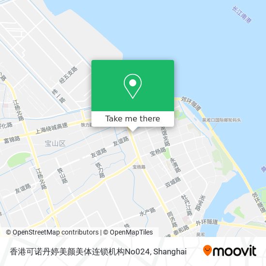香港可诺丹婷美颜美体连锁机构No024 map