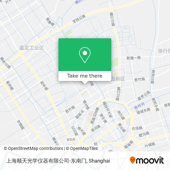 上海顺天光学仪器有限公司-东南门 map