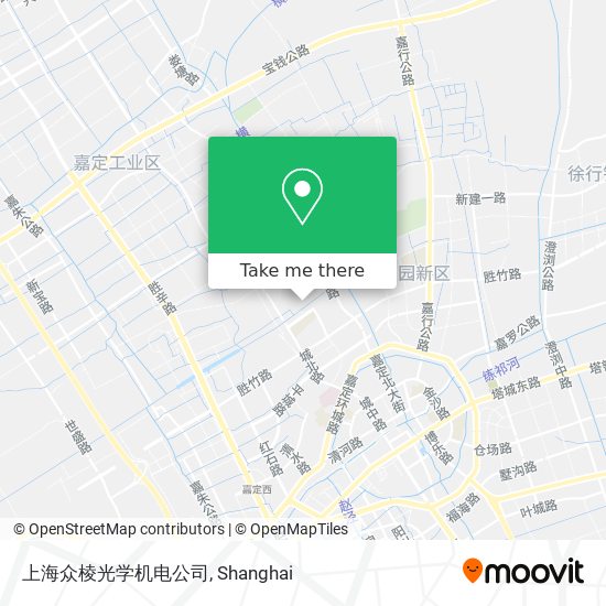 上海众棱光学机电公司 map