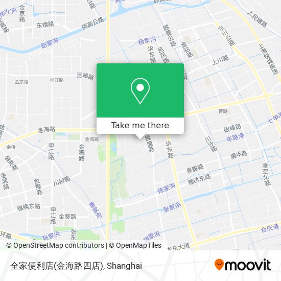 全家便利店(金海路四店) map