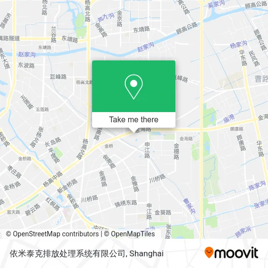 依米泰克排放处理系统有限公司 map