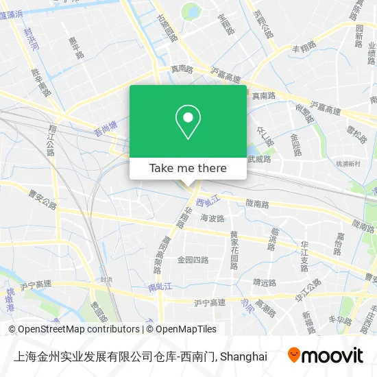 上海金州实业发展有限公司仓库-西南门 map