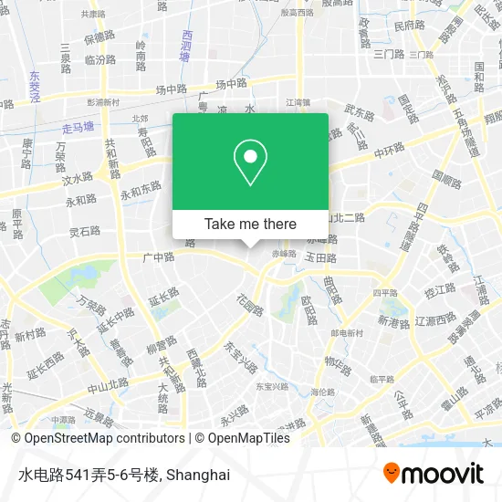水电路541弄5-6号楼 map
