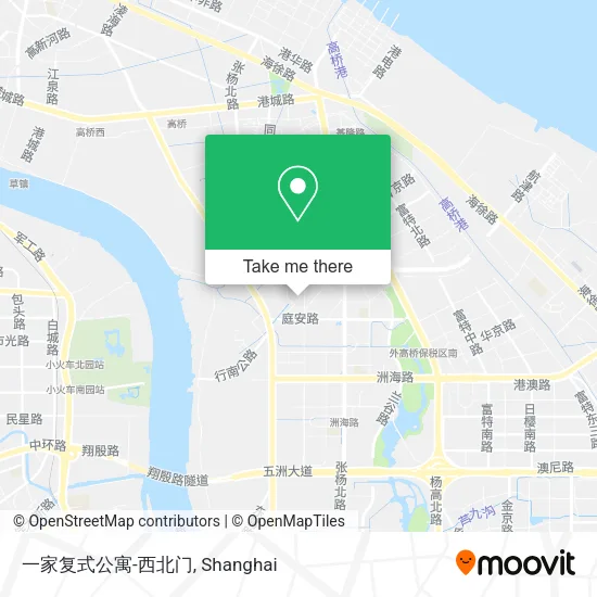 一家复式公寓-西北门 map