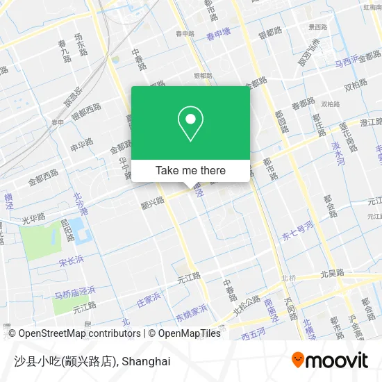 沙县小吃(颛兴路店) map
