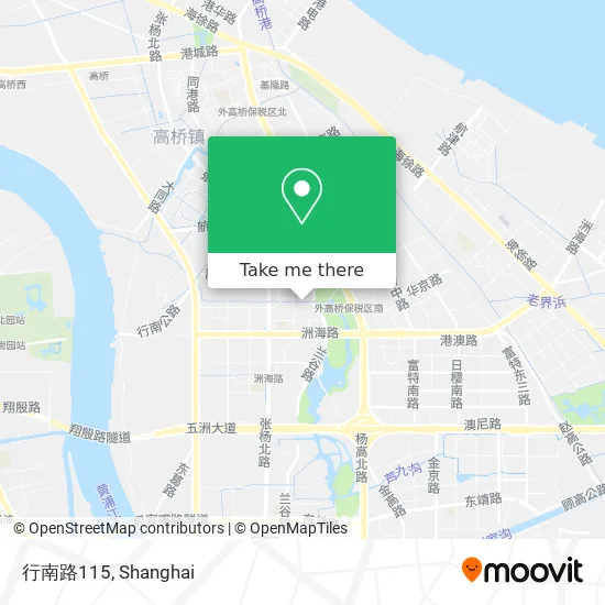 行南路115 map