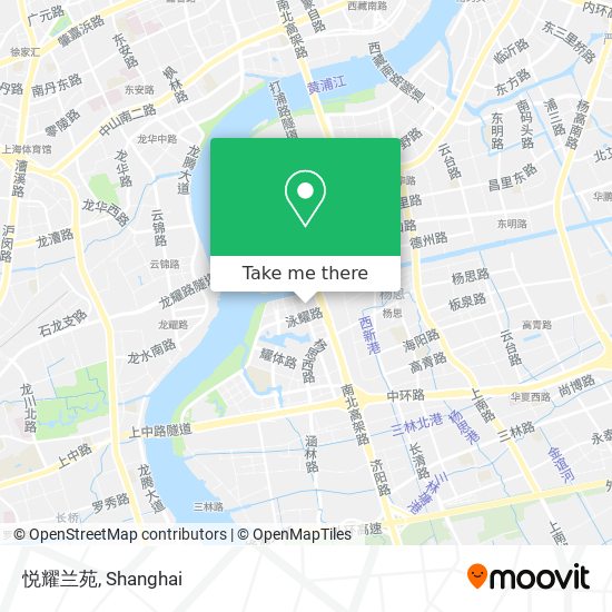 悦耀兰苑 map