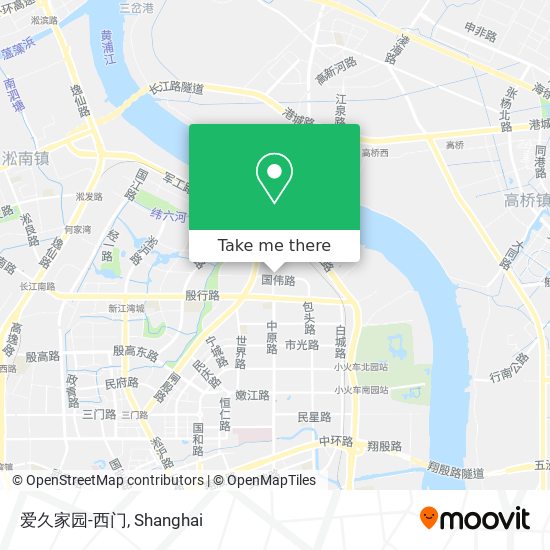 爱久家园-西门 map