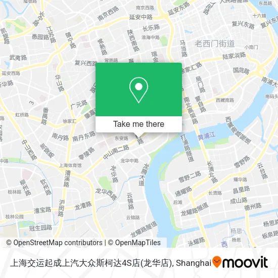 上海交运起成上汽大众斯柯达4S店(龙华店) map