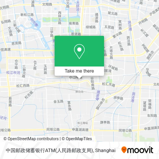 中国邮政储蓄银行ATM(人民路邮政支局) map