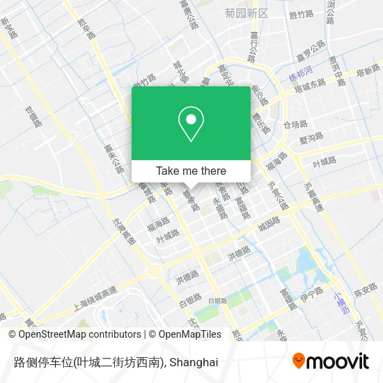 路侧停车位(叶城二街坊西南) map