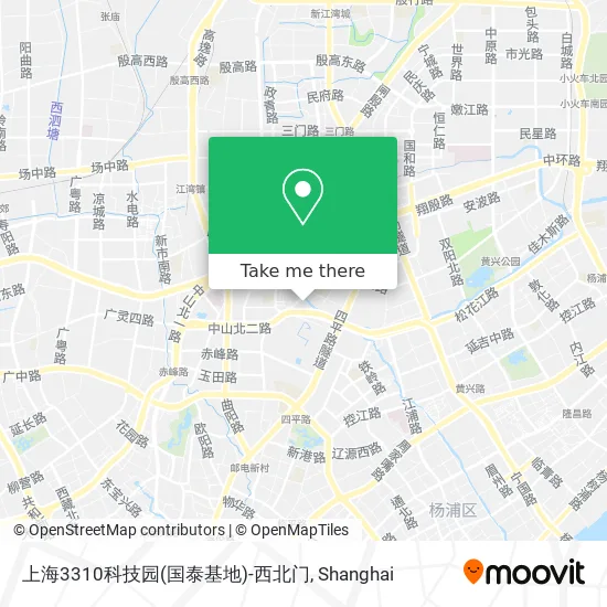上海3310科技园(国泰基地)-西北门 map