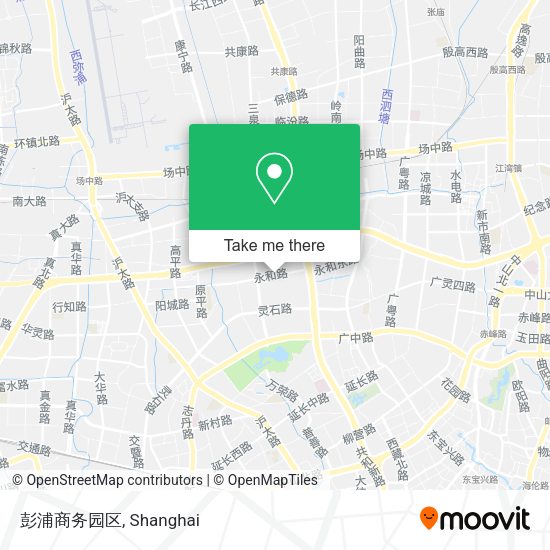 彭浦商务园区 map