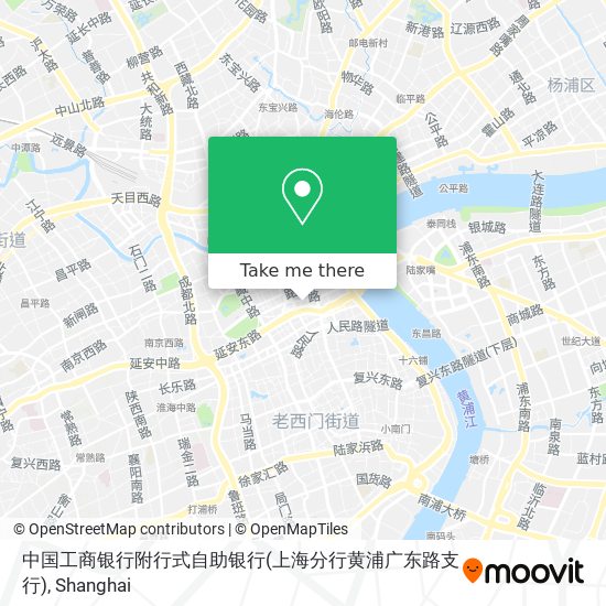 中国工商银行附行式自助银行(上海分行黄浦广东路支行) map