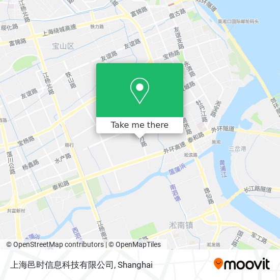 上海邑时信息科技有限公司 map