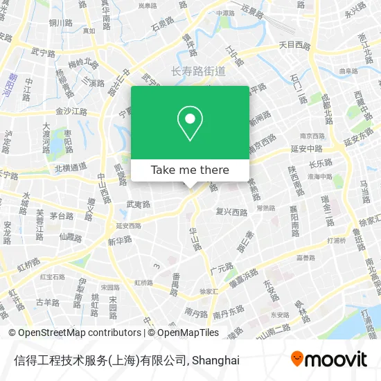 信得工程技术服务(上海)有限公司 map