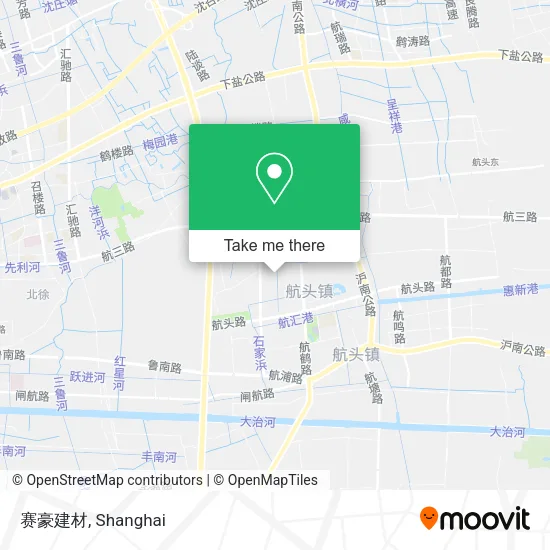赛豪建材 map