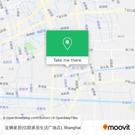 蓝狮家居(亿联家居生活广场店) map