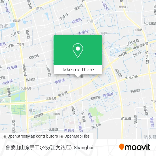 鲁蒙山山东手工水饺(江文路店) map