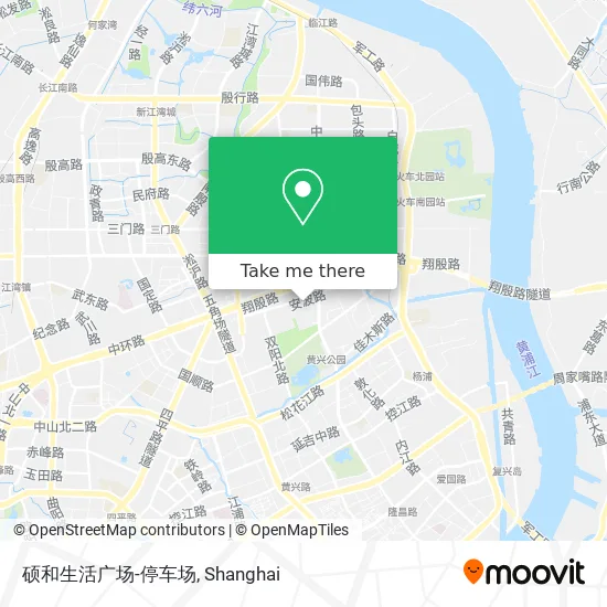 硕和生活广场-停车场 map