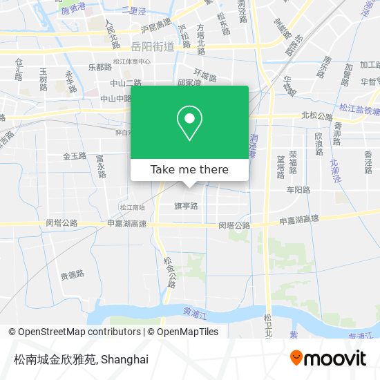 松南城金欣雅苑 map