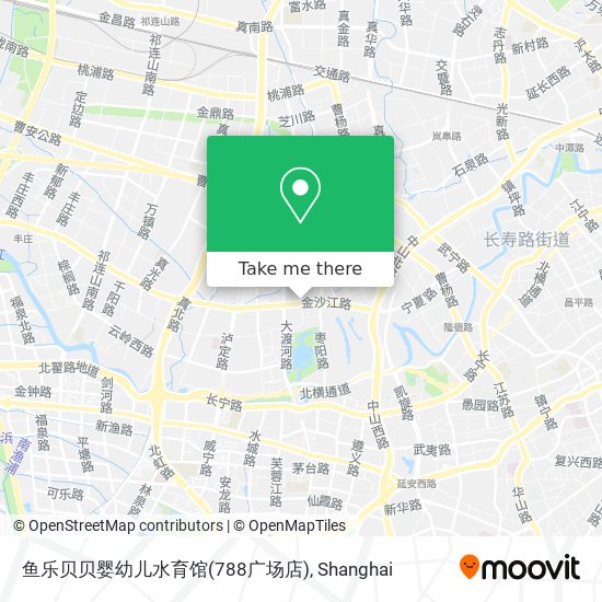 鱼乐贝贝婴幼儿水育馆(788广场店) map