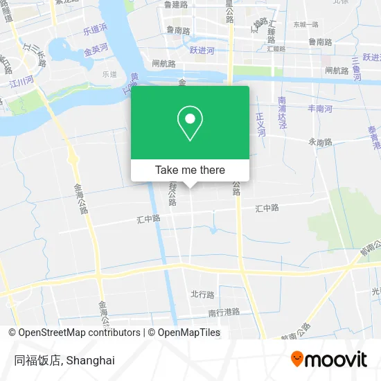 同福饭店 map